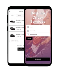 Application Belgium Driver Services - reservation chauffeur