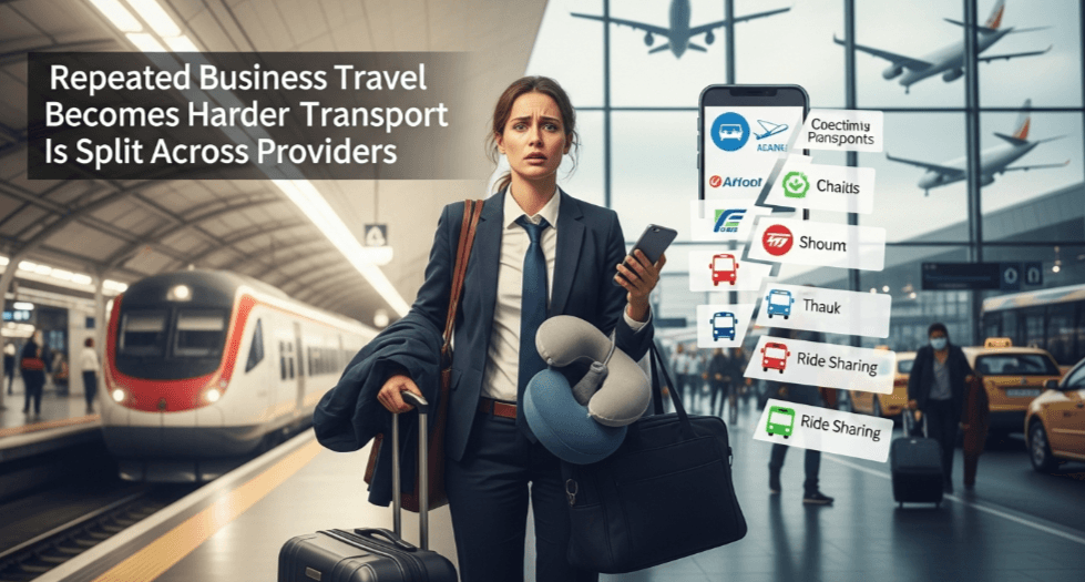 Repeated Business Travel Becomes Harder When Transport Is Split Across Providers