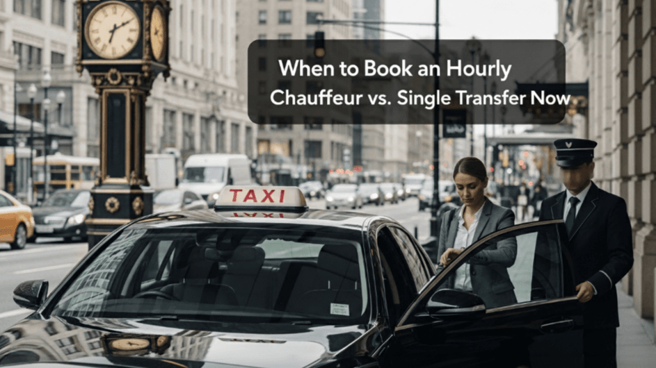 When to Book an Hourly Chauffeur vs. Single Transfer Now