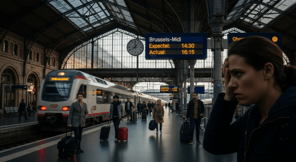 Why This Charleroi to Brussels Trip Often Takes Longer Than Expected