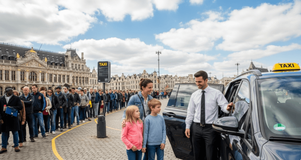 What Families Should Book Instead Of Waiting In Brussels Taxi Lines