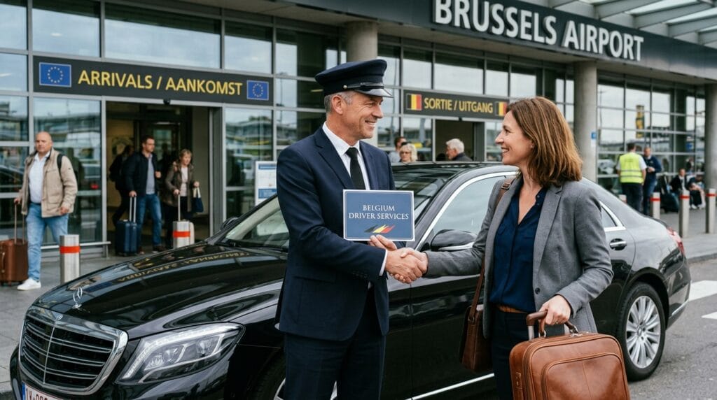 Book Airport Chauffeur Transfers With Belgium Driver Services