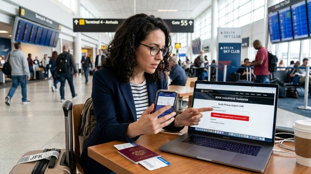Confirm the Correct Airport Before Booking the Chauffeur Transfer