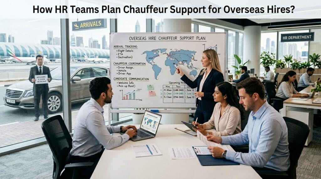 How HR Teams Plan Chauffeur Support for Overseas Hires?