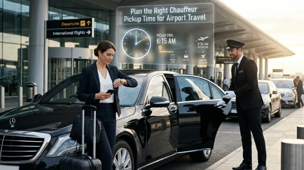 Plan the Right Chauffeur Pickup Time for Airport Travel