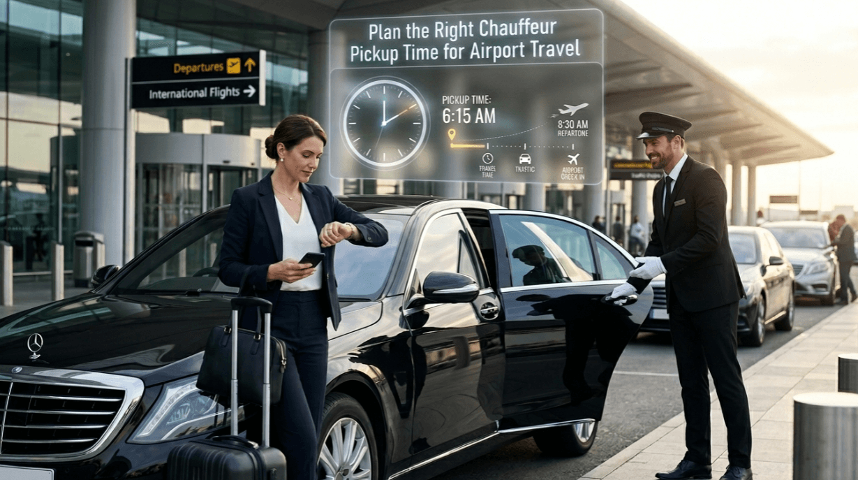Plan the Right Chauffeur Pickup Time for Airport Travel