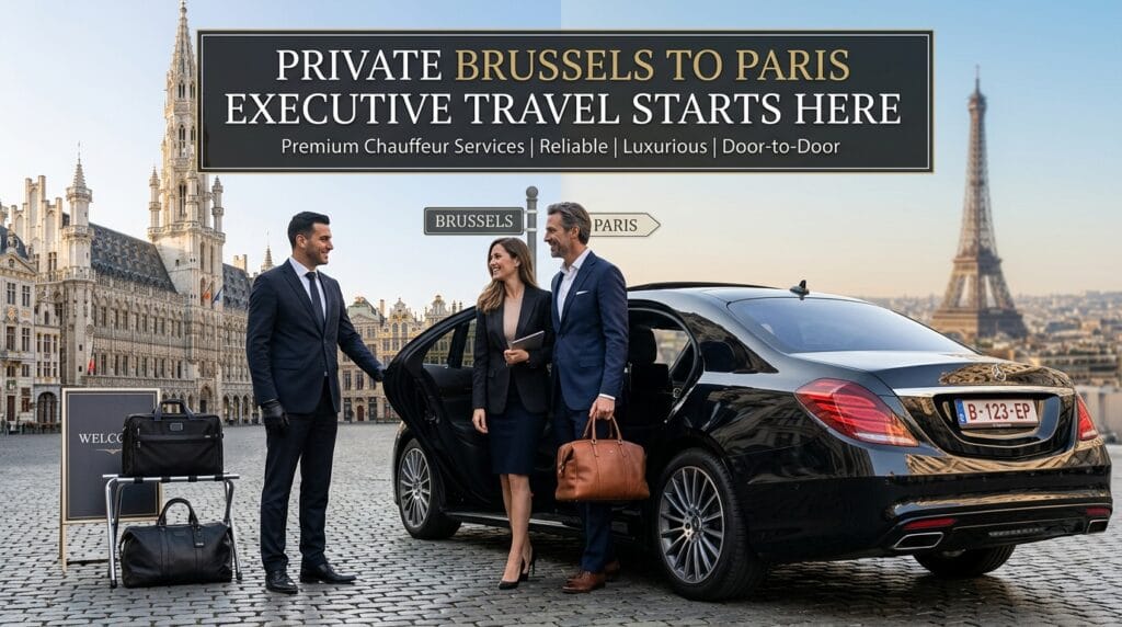Private Brussels to Paris: Executive Travel Starts Here