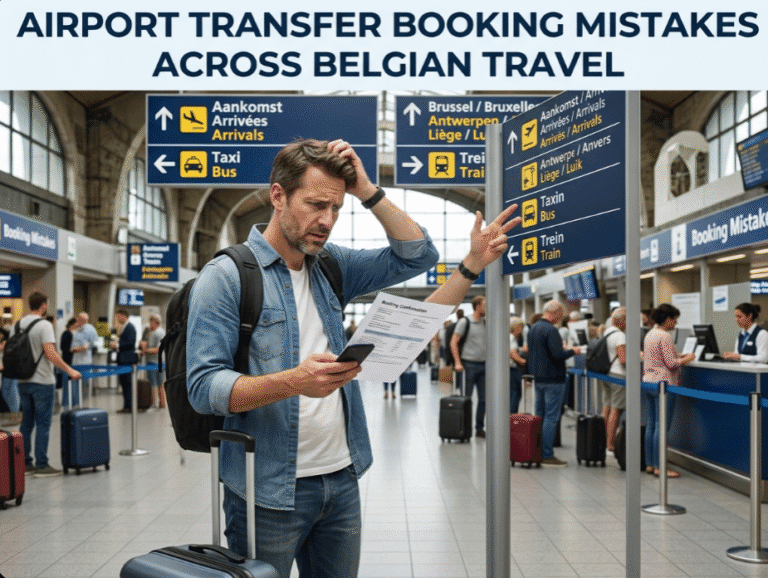 Airport Transfer Booking Mistakes Across Belgian Travel