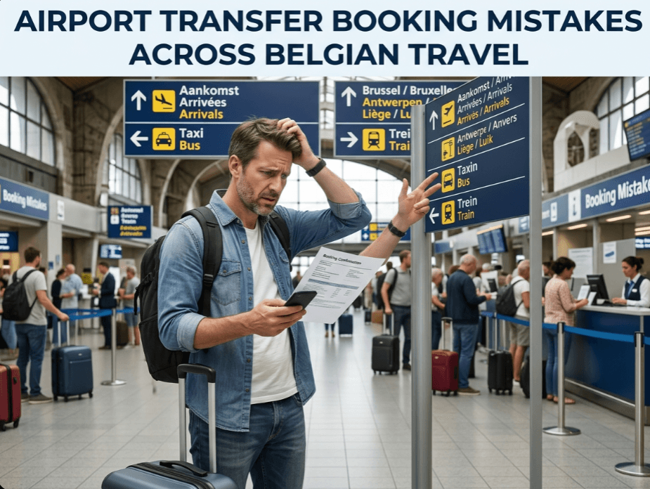 Airport Transfer Booking Mistakes Across Belgian Travel