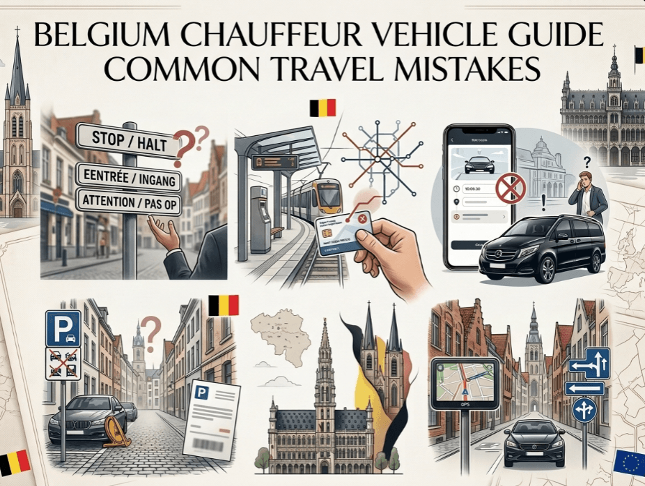 Belgium Chauffeur Vehicle Guide Common Travel Mistakes