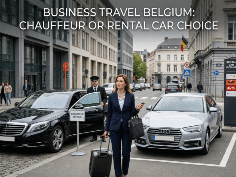 Business Travel Belgium Chauffeur or Rental Car Choice