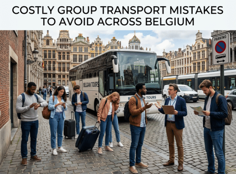 Costly Group Transport Mistakes to Avoid Across Belgium