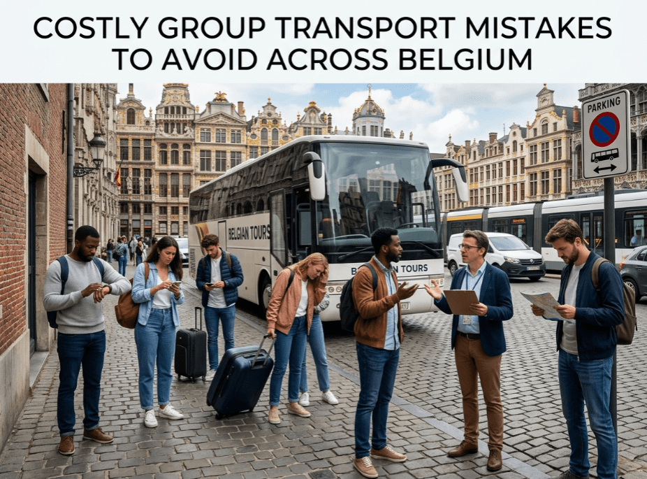 Costly Group Transport Mistakes to Avoid Across Belgium