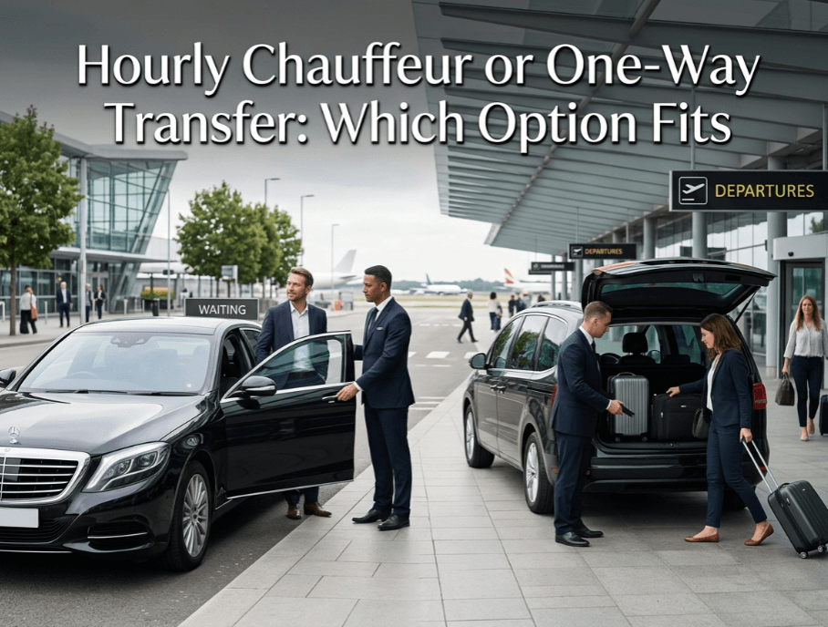 Hourly Chauffeur or One-Way Transfer Which Option Fits
