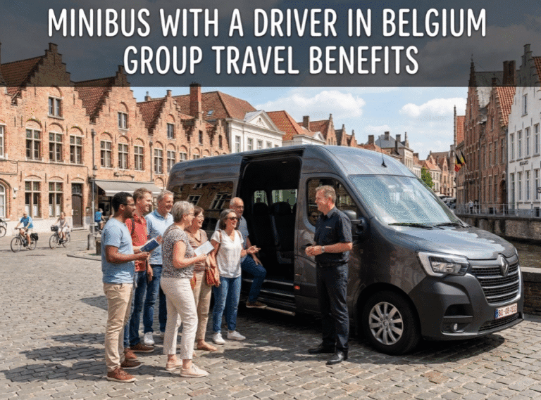 Minibus With a Driver in Belgium Group Travel Benefits
