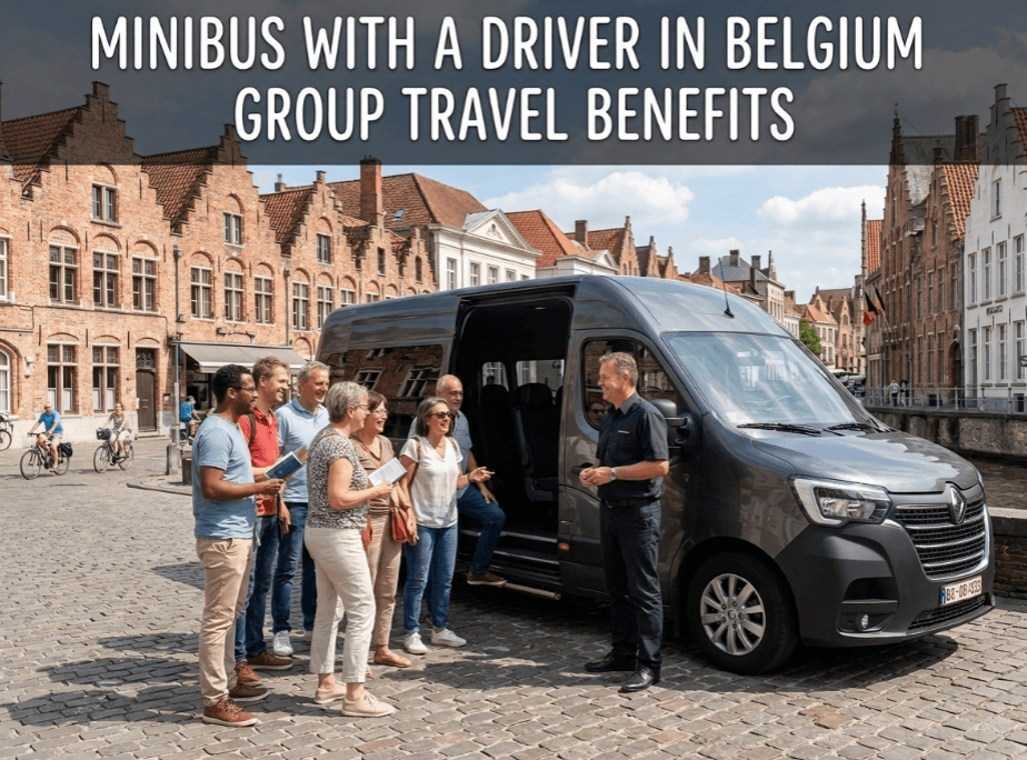 Minibus With a Driver in Belgium Group Travel Benefits