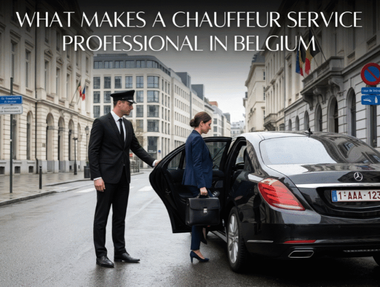What Makes a Chauffeur Service Professional in Belgium